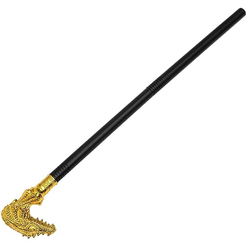 VALICLUD Personal Kunststoff Kostüm Spazierstock Halloween Goldene Zauberstäbe VALICLUD Personal Kunststoff Kostüm Spazierstock Halloween Goldene Zauberstäbe von VALICLUD