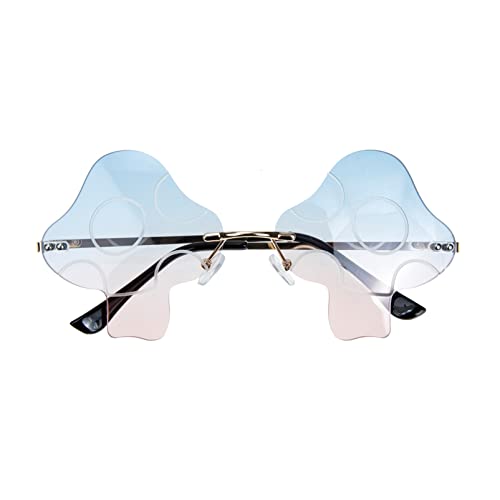 VALICLUD Pilz Sonnenbrille Partybrille Party Sonnenbrille Spaßbrille Pilz Randlose Brille Neuheit Lustige Brillen Brille für Cosplay Kostüm Party Supplies Party Favors Blau VALICLUD Pilz Sonnenbrille Partybrille Party Sonnenbrille Spaßbrille Pilz Randlose Brille Neuheit Lustige Brillen Brille für Cosplay Kostüm Party Supplies Party Favors Blau von VALICLUD