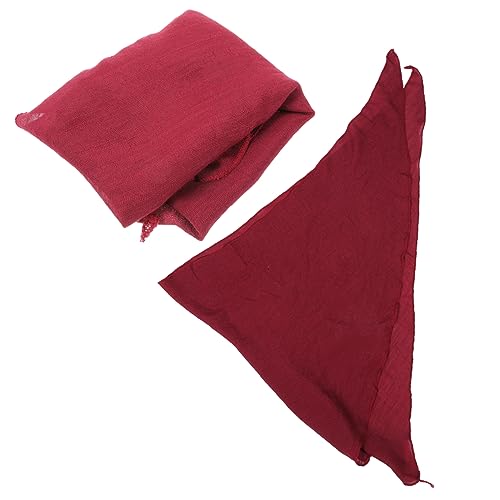 VALICLUD Piraten Kopftuch und Gürtel Burgund Mittelalterliche Renaissance Piratenkostüm Accessoires für Halloween Mottoparty und Karneval Auffällige Piratenbandana und Taillengürtel VALICLUD Piraten Kopftuch und Gürtel Burgund Mittelalterliche Renaissance Piratenkostüm Accessoires für Halloween Mottoparty und Karneval Auffällige Piratenbandana und Taillengürtel von VALICLUD