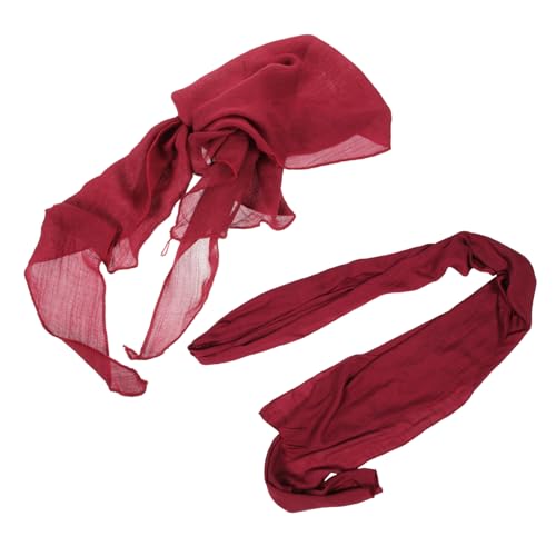 VALICLUD Piratenkostüm Damen Burgunderrotes Piratenkopftuch mit Mittelalterlicher Renaissance Taillengürtel Atmungsaktiv Leicht für Halloween Karneval Cosplay und Piratenparty VALICLUD Piratenkostüm Damen Burgunderrotes Piratenkopftuch mit Mittelalterlicher Renaissance Taillengürtel Atmungsaktiv Leicht für Halloween Karneval Cosplay und Piratenparty von VALICLUD