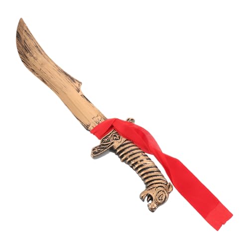 VALICLUD Plastikspielzeug für Mittelalterliches Ritterschwert Leichtes Party Kostümzubehör Sicherer Spielzeugschwert für Halloween Piraten und Ritter Roleplay von VALICLUD