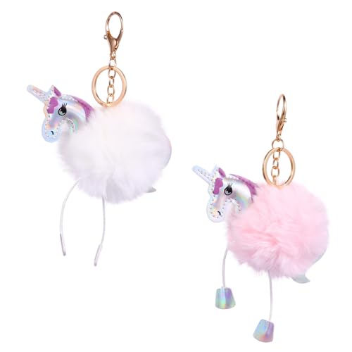 VALICLUD Plüsch Einhorn Schlüsselanhänger Teiliges Weiche Legierung Anhänger Modisch für Taschen und Autos Niedlicher Schlüsselring Geschenkidee für Frauen und Mädchen VALICLUD Plüsch Einhorn Schlüsselanhänger Teiliges Weiche Legierung Anhänger Modisch für Taschen und Autos Niedlicher Schlüsselring Geschenkidee für Frauen und Mädchen von VALICLUD