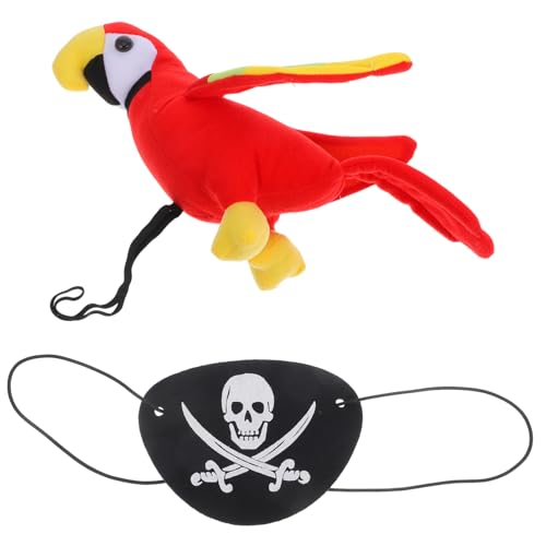 VALICLUD Plüsch Piratenpapagei Schulterdeko Elastischer Schultergurt Realistisches Piraten Kostüm Accessoire Für Halloween Cosplay Kindergeburtstag Spiel VALICLUD Plüsch Piratenpapagei Schulterdeko Elastischer Schultergurt Realistisches Piraten Kostüm Accessoire Für Halloween Cosplay Kindergeburtstag Spiel von VALICLUD