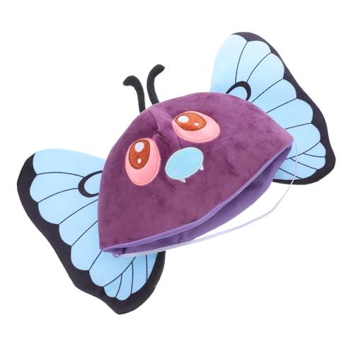 VALICLUD Plüsch Schmetterling Kopfschmuck Leicht Tragbar Vielseitig Für Karneval Fasching Cheerleading Halloween Party Mädchen Kostüm Zubehör von VALICLUD