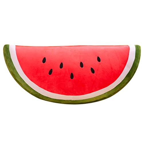 VALICLUD Plüsch Wassermelonen Kissen Süßes Gefülltes Obst für Kinderzimmer Deko Kuschelig und Kreativ für Mädchen und Jungen von VALICLUD