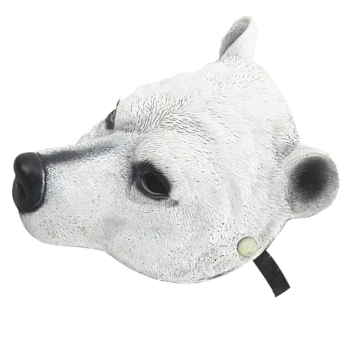 VALICLUD Realistische Bear Maske Aus Pu Für Erwachsene Komfortable Halloween Tiermaske Für Cosplay Und Kostümpartys Elastische Passform Und Atmungsaktives Material VALICLUD Realistische Bear Maske Aus Pu Für Erwachsene Komfortable Halloween Tiermaske Für Cosplay Und Kostümpartys Elastische Passform Und Atmungsaktives Material von VALICLUD