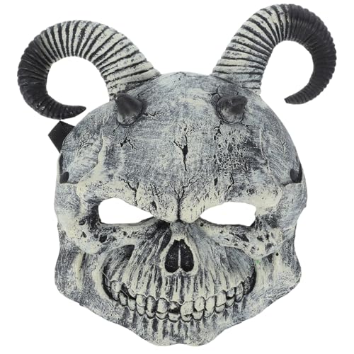 VALICLUD Realistische Halloween Teufelshorn Maske für Erwachsene Tierkostüm Zubehör mit Authentischem Design für Cosplay und Partys VALICLUD Realistische Halloween Teufelshorn Maske für Erwachsene Tierkostüm Zubehör mit Authentischem Design für Cosplay und Partys von VALICLUD