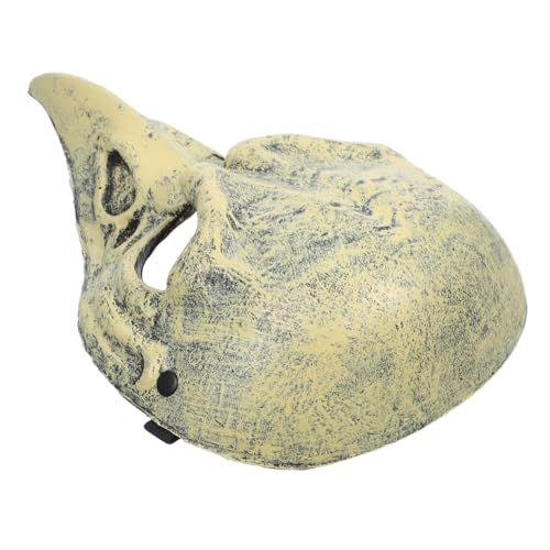 VALICLUD Realistische Halloween Vogel Totenkopf Maske aus Leichtem PU Material Atmungsaktiv und Komfortabel Einzigartiges Design für Erwachsene Vielseitiges Cosplay Zubehör für Festival und von VALICLUD