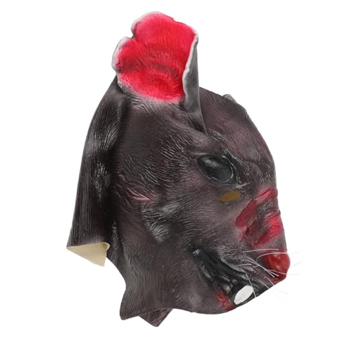 VALICLUD Realistische Mäuse Tiermaske aus Langlebigem Material Leichte und Atmungsaktive Halbgesichtsmaske für Halloween Karneval Cosplay und Kostümparty Geeignet für Erwachsene VALICLUD Realistische Mäuse Tiermaske aus Langlebigem Material Leichte und Atmungsaktive Halbgesichtsmaske für Halloween Karneval Cosplay und Kostümparty Geeignet für Erwachsene von VALICLUD