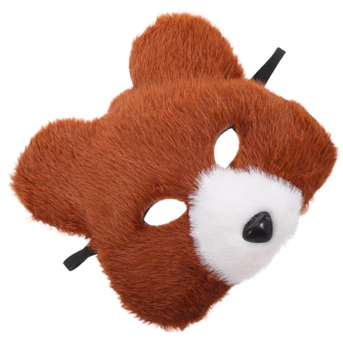 VALICLUD Realistische Plüsch-bärenmaske für Halloween und Karneval Weiche Bequeme Tiergesichtsmaske Leicht Tragbar Vielseitiges Kostümzubehör für Cosplay und Mottopartys VALICLUD Realistische Plüsch-bärenmaske für Halloween und Karneval Weiche Bequeme Tiergesichtsmaske Leicht Tragbar Vielseitiges Kostümzubehör für Cosplay und Mottopartys von VALICLUD
