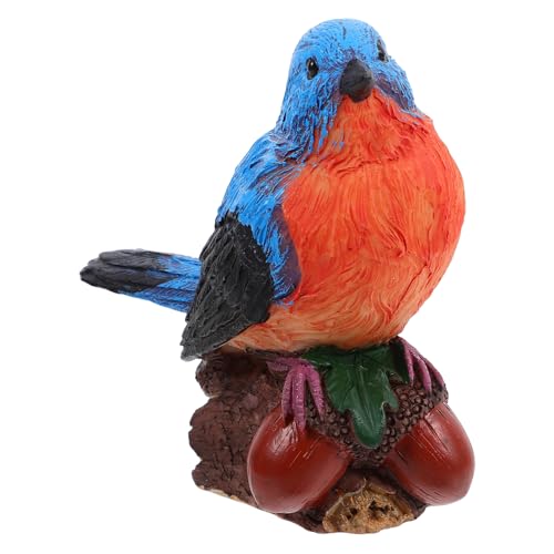 VALICLUD Realistische Vogel Figur aus Wetterfestem Harz Dekorative Gartenskulptur mit Verspieltem Design Lebensechte Deko vögel für Draußen für Garten Außendekoration VALICLUD Realistische Vogel Figur aus Wetterfestem Harz Dekorative Gartenskulptur mit Verspieltem Design Lebensechte Deko vögel für Draußen für Garten Außendekoration von VALICLUD