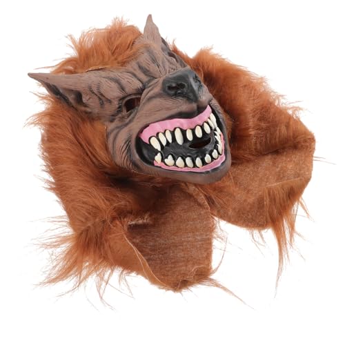 VALICLUD Realistische Wolf Halloween Cosplay Gruseliges Tier Kostüm für Erwachsene Leicht und für Halloween Party VALICLUD Realistische Wolf Halloween Cosplay Gruseliges Tier Kostüm für Erwachsene Leicht und für Halloween Party von VALICLUD