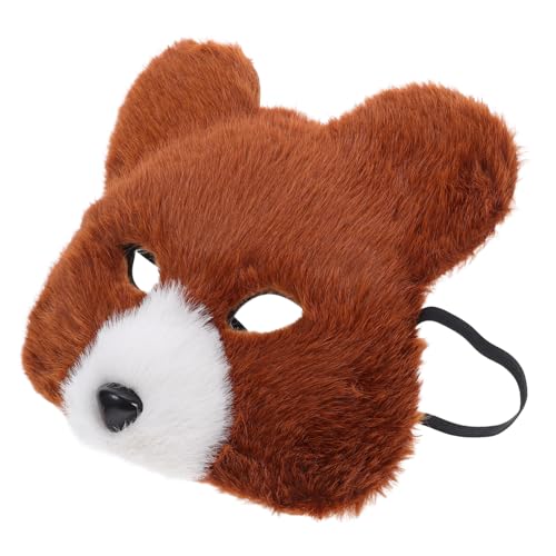VALICLUD Realistisches Bärenkostüm Maske Vollgesichts Plüsch Bärenkopf Cosplay Masquerade Halloween Party Erwachsene Accessoire VALICLUD Realistisches Bärenkostüm Maske Vollgesichts Plüsch Bärenkopf Cosplay Masquerade Halloween Party Erwachsene Accessoire von VALICLUD