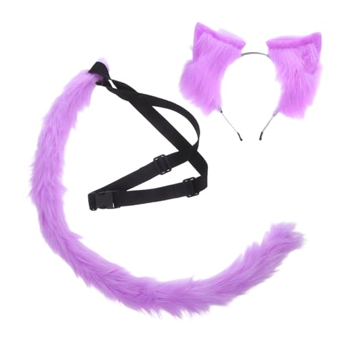 VALICLUD Realistisches Katzenohren Leichtes Cosplay-accessoire für Erwachsene Frauen Bequemer Haarreif für Halloween-partys und Rollenspiele VALICLUD Realistisches Katzenohren Leichtes Cosplay-accessoire für Erwachsene Frauen Bequemer Haarreif für Halloween-partys und Rollenspiele von VALICLUD
