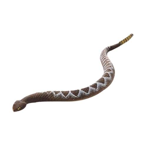 VALICLUD Realistisches PVC Schlangenmodell Deko Bildungsmodell Kreative Tierfigur für Frühe Erziehung und Foto Requisiten Langlebig und Detailgetreu Gestaltet von VALICLUD