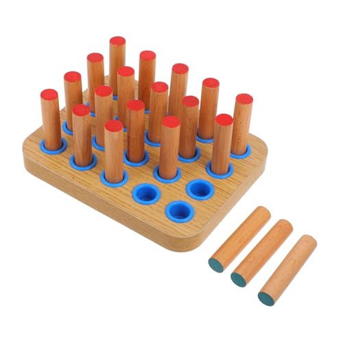 VALICLUD Rehabilitationstraining Steckbrett Für Hölzerne Pegboard Peg-brettspiel Handspielzeugkoordinationsspielzeug Handtrainer Für Die Therapie Handaugenkoordinationstraining Holz VALICLUD Rehabilitationstraining Steckbrett Für Hölzerne Pegboard Peg-brettspiel Handspielzeugkoordinationsspielzeug Handtrainer Für Die Therapie Handaugenkoordinationstraining Holz von VALICLUD