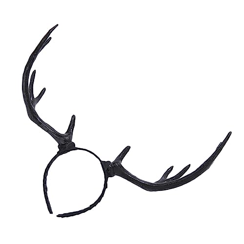 VALICLUD Rentier Geweih Stirnband Weihnachten Elch Horn Hirsch Geweih Haar Reifen Kopfbedeckung Weihnachtskostüm Foto Requisiten für Frauen Mädchen VALICLUD Rentier Geweih Stirnband Weihnachten Elch Horn Hirsch Geweih Haar Reifen Kopfbedeckung Weihnachtskostüm Foto Requisiten für Frauen Mädchen von VALICLUD