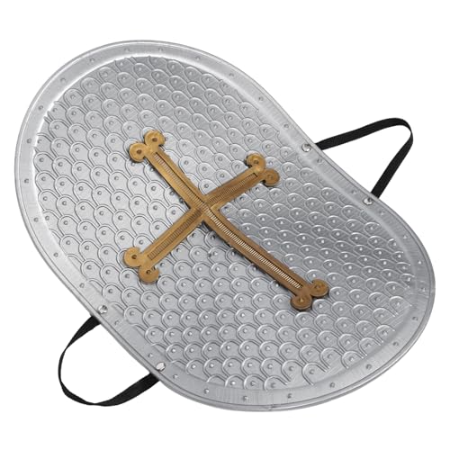 VALICLUD Römische Kreuzrüstung Kinderspielzeug Spielzeugschild Für Jungen Kleinkinder Kleiner Schild Schildspielzeug Für Schild Tragbarer Kleiner Schild Plastik Grey VALICLUD Römische Kreuzrüstung Kinderspielzeug Spielzeugschild Für Jungen Kleinkinder Kleiner Schild Schildspielzeug Für Schild Tragbarer Kleiner Schild Plastik Grey von VALICLUD