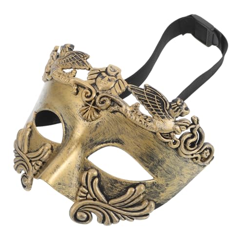 VALICLUD Römische Maskerade Maske für Herren Kunststoff Komfortabel Detailreiche Verarbeitung für Halloween Karneval Cosplay und Themenpartys Auffälliges Design für Tanz und VALICLUD Römische Maskerade Maske für Herren Kunststoff Komfortabel Detailreiche Verarbeitung für Halloween Karneval Cosplay und Themenpartys Auffälliges Design für Tanz und von VALICLUD