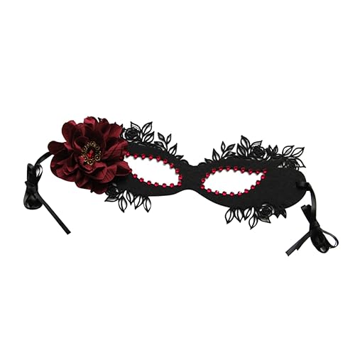 VALICLUD Rose-Diamant-Maske Dekorationen Kostüme für Masken Halloween-Maske Gesicht halloween halloween assecoires Halloween-Requisite Halloween Kostümmaske Stoff VALICLUD Rose-Diamant-Maske Dekorationen Kostüme für Masken Halloween-Maske Gesicht halloween halloween assecoires Halloween-Requisite Halloween Kostümmaske Stoff von VALICLUD