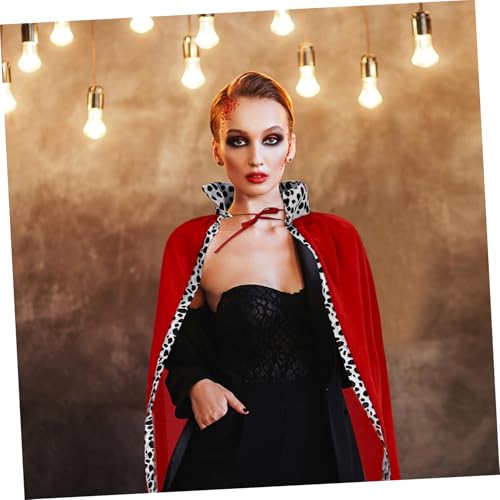 VALICLUD Roter Königsumhang Cosplay Cloak für Erwachsene Halloween Kostüm Umhang mit Feiner Verarbeitung Unisex Party Cape für Bühne und Mottoparty VALICLUD Roter Königsumhang Cosplay Cloak für Erwachsene Halloween Kostüm Umhang mit Feiner Verarbeitung Unisex Party Cape für Bühne und Mottoparty von VALICLUD