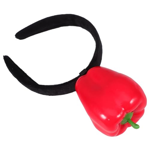 VALICLUD Rotes Paprika-Stirnband Stirnband mit Pailletten Gesicht Bands Pepper Haarschmuck Cute Kopfschmuck Simulation von Lebensmittel-Haarreifen Party-Simulations-Essen-Haarreifen Stoff VALICLUD Rotes Paprika-Stirnband Stirnband mit Pailletten Gesicht Bands Pepper Haarschmuck Cute Kopfschmuck Simulation von Lebensmittel-Haarreifen Party-Simulations-Essen-Haarreifen Stoff von VALICLUD