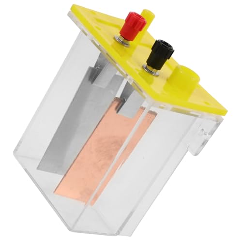 VALICLUD Saltwasser Batterie mit Metallplatten DIY Fruchtbatterie Experimentiergerät für Physikunterricht Stabiles Stromerzeugungs Kit zur Praktischer Fähigkeiten bei Schülern VALICLUD Saltwasser Batterie mit Metallplatten DIY Fruchtbatterie Experimentiergerät für Physikunterricht Stabiles Stromerzeugungs Kit zur Praktischer Fähigkeiten bei Schülern von VALICLUD