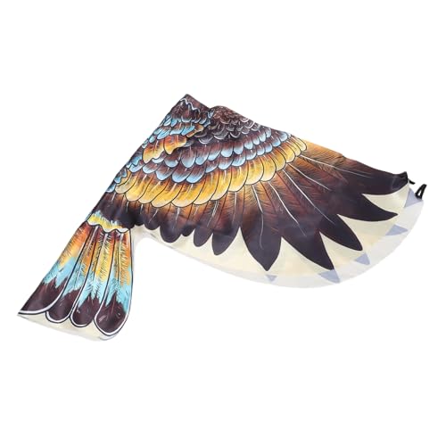 VALICLUD Schal Mit Adlerflügeln Kostüme Für Erwachsene Hippie-kostüm Für Halloweenkostüm Kostüm Für Erwachsene Vogelkostüme Für Pfau Kostüm Feenflügel Cosplay Sensenmann Stoff von VALICLUD
