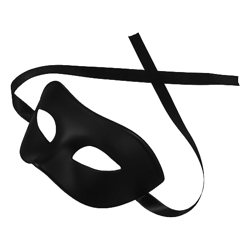 VALICLUD Maskenmaske Halbmaske Für Herren Halloween-maske Kostümparty-zubehör Bequeme Kunststoffmaske VALICLUD Maskenmaske Halbmaske Für Herren Halloween-maske Kostümparty-zubehör Bequeme Kunststoffmaske von VALICLUD