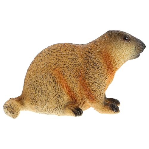 VALICLUD Simulation Erdmännchen Figur Realistisches Kunststoffmodell für Tischdekoration Lebensechte Wildtier Dekoration für Kinderzimmer und Zuhause Kognitive Spielzeuge für Natürliche von VALICLUD