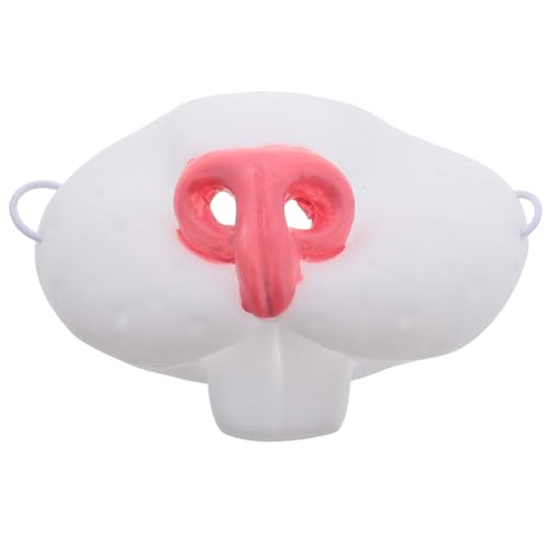 VALICLUD Simulierte lustige Hasennase Maskenhaube Puppenanzüge Sparschwein für Lüftungsabdeckhaube Gesichtscreme Cosplay Nase Große Nase Hasen-Cosplay Tierkostüme für Emulsion VALICLUD Simulierte lustige Hasennase Maskenhaube Puppenanzüge Sparschwein für Lüftungsabdeckhaube Gesichtscreme Cosplay Nase Große Nase Hasen-Cosplay Tierkostüme für Emulsion von VALICLUD