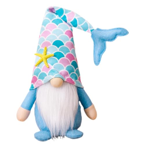 VALICLUD Sommerliche Meerjungfrau Puppe Dekoration für Zuhause Handgefertigte GNOME Figur mit Meerjungfrauen Vielseitig für Poolparty Geburtstag Tropische Themen und Partyaccessoire VALICLUD Sommerliche Meerjungfrau Puppe Dekoration für Zuhause Handgefertigte GNOME Figur mit Meerjungfrauen Vielseitig für Poolparty Geburtstag Tropische Themen und Partyaccessoire von VALICLUD
