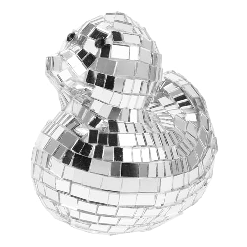 VALICLUD Spiegel Disco Enten Ornament Silberner Reflektierender Glasball Partydekoration Hängend für Zuhause Büro Feier Vielseitig Glänzend und Funkelnd VALICLUD Spiegel Disco Enten Ornament Silberner Reflektierender Glasball Partydekoration Hängend für Zuhause Büro Feier Vielseitig Glänzend und Funkelnd von VALICLUD
