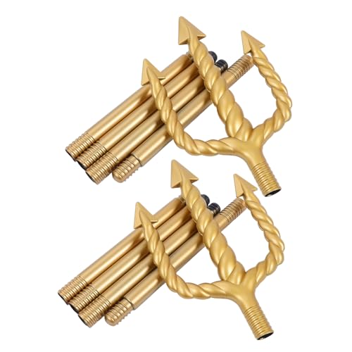 VALICLUD Spiraldreizack Halloween Ornament Halloween-heugabel Cosplay-gastgeschenke Klassisches Kostümzubehör Cosplay Prop Teufelsstab Teufelskostümgabel Dreizackkostüm Golden Plastik VALICLUD Spiraldreizack Halloween Ornament Halloween-heugabel Cosplay-gastgeschenke Klassisches Kostümzubehör Cosplay Prop Teufelsstab Teufelskostümgabel Dreizackkostüm Golden Plastik von VALICLUD