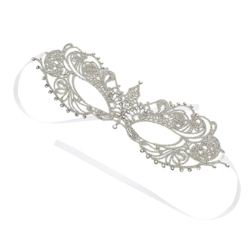 VALICLUD Spitzen Design Maske Für Frauen Elegante Halloween Partymaske Mit Feinem Lasercut Für Karneval Maskerade Und Kostümpartys Vielseitiges Festival Accessoire von VALICLUD