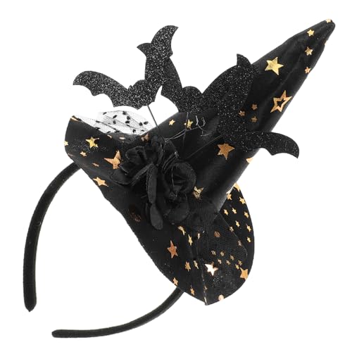 VALICLUD Spitzenstirnband Hexenhut-stirnband Damen-halloween-kostüm-accessoire Für Partys Und Veranstaltungen von VALICLUD