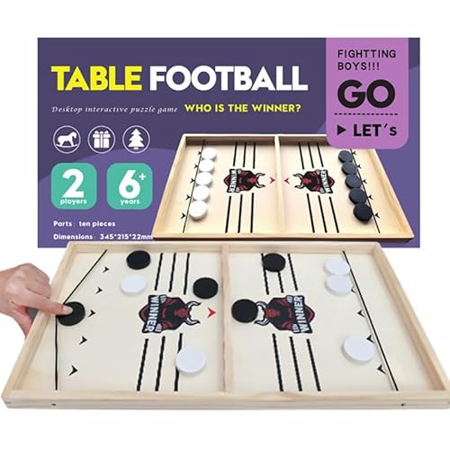 VALICLUD Stilvolles Schnelles Sling-Puck-Spiel -Spiele Spielzeug-Desktop-Kampf von VALICLUD