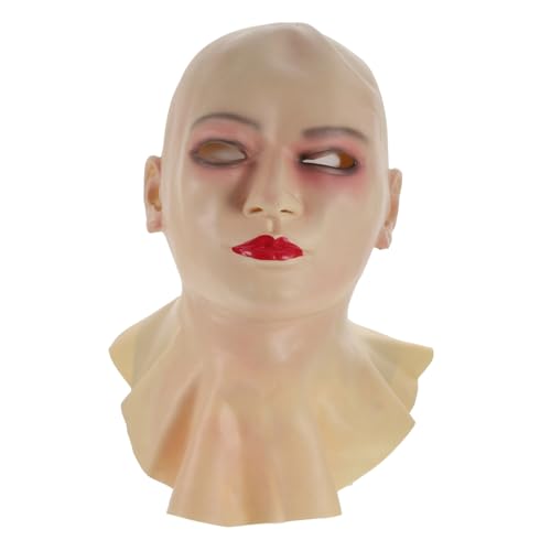 VALICLUD Streich halloween costume halloween kleidung masken horror scary mask Maskerade-Maske für Frauen Hirschschädelmaske Halloween-Maske Cosplay-Helm Halloween kahle Stütze Emulsion von VALICLUD