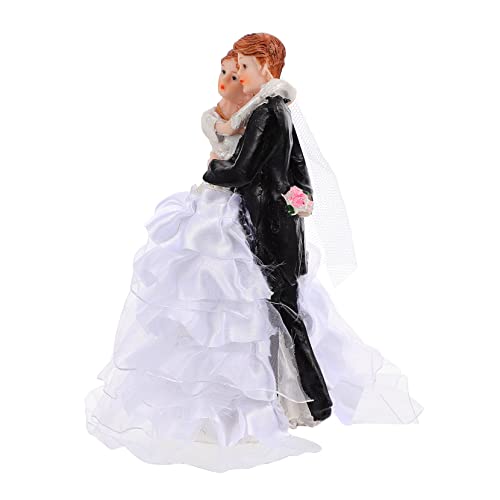 VALICLUD Tanzendes Brautpaar Tortendeko Figur Hochzeitstorte Cake Craft Dekoration für Party Tisch Büro VALICLUD Tanzendes Brautpaar Tortendeko Figur Hochzeitstorte Cake Craft Dekoration für Party Tisch Büro von VALICLUD
