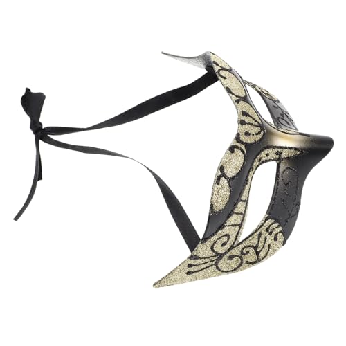 VALICLUD Tanzmaske Masken Dekorativ Halloween Festival Maskerade-partydekorationen Paillette Outfits Stütze Maskerade Gefiedert Funkeln Maske Kostüm Smoking Maskerade Masken Golden Plastik VALICLUD Tanzmaske Masken Dekorativ Halloween Festival Maskerade-partydekorationen Paillette Outfits Stütze Maskerade Gefiedert Funkeln Maske Kostüm Smoking Maskerade Masken Golden Plastik von VALICLUD