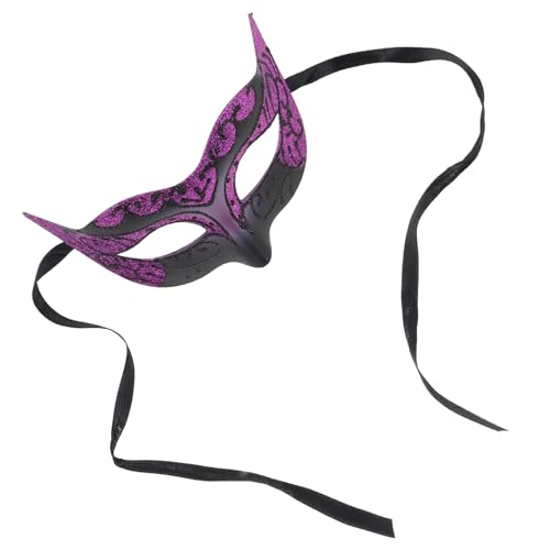 VALICLUD Tanzmaske Masken Karneval Maskerade Stütze Kostüm Dekorativ Dekorationen Paillette Smoking Maskiert Halloween Abschlussball Maskerade Ball Festival Gefiedert Violett Plastik VALICLUD Tanzmaske Masken Karneval Maskerade Stütze Kostüm Dekorativ Dekorationen Paillette Smoking Maskiert Halloween Abschlussball Maskerade Ball Festival Gefiedert Violett Plastik von VALICLUD