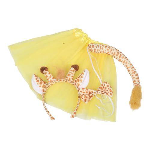 VALICLUD Tierkopfbedeckung Tierpartykostüm Cosplay Partyschwanz Requisite Tier Cosplay Kostüm Tierohren Kostüm Für Mädchen Stirnband Giraffenkostüm Zubehör Süßes Giraffen VALICLUD Tierkopfbedeckung Tierpartykostüm Cosplay Partyschwanz Requisite Tier Cosplay Kostüm Tierohren Kostüm Für Mädchen Stirnband Giraffenkostüm Zubehör Süßes Giraffen von VALICLUD