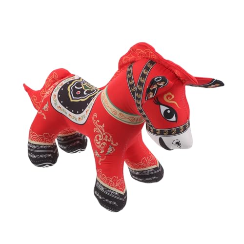 VALICLUD Tierkreis Pferdekissen Chinesisches Tierkreis Pferdespielzeug Plüschpferd Süße Plüschtiere Souvenir Aus Dem Jahr 2026 Kuscheltier Pferdepuppe Dekorative Puppe von VALICLUD