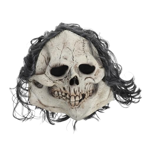 VALICLUD Totenkopfmaske Gruselige Realistische Masken Totenkopf Kostümmaske Realistische Gruselmaske Monster Cosplay Maske Horrormaske Karnevalsmaske Halloween Maske Horror Monster VALICLUD Totenkopfmaske Gruselige Realistische Masken Totenkopf Kostümmaske Realistische Gruselmaske Monster Cosplay Maske Horrormaske Karnevalsmaske Halloween Maske Horror Monster von VALICLUD