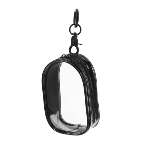 VALICLUD Transparente Puppen Tragetasche mit Schlüsselanhänger PVC Aufbewahrungstasche für Figuren und Kleine Gegenstände für Unterwegs Leicht und Praktisch VALICLUD Transparente Puppen Tragetasche mit Schlüsselanhänger PVC Aufbewahrungstasche für Figuren und Kleine Gegenstände für Unterwegs Leicht und Praktisch von VALICLUD