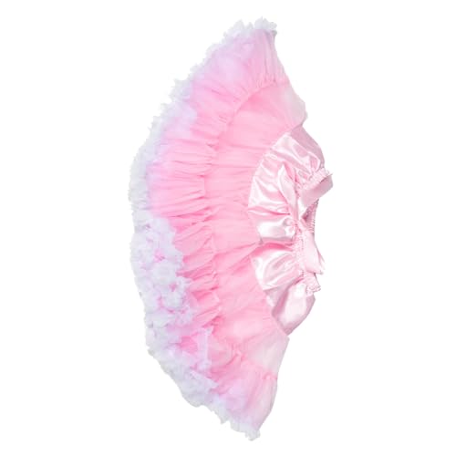 VALICLUD Tutu-Röcke für kleine Mädchen Babymädchen Kostüme Kinderkleidung Ballettröckchen prinzessinnen kleider carnival costume Tutus für Mädchen 4-6 kleinkind tutu Polyester Rosa von VALICLUD