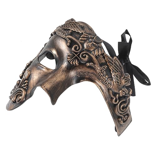 VALICLUD Untergangsmaske Maskerademaske Maske Maskerademaske Für Männer Opernmaske Halloween Mann Gesicht Led-maske Halloween Goldene Augenmaske Rote Maske Alter Mann Kostüm Masken Plastik VALICLUD Untergangsmaske Maskerademaske Maske Maskerademaske Für Männer Opernmaske Halloween Mann Gesicht Led-maske Halloween Goldene Augenmaske Rote Maske Alter Mann Kostüm Masken Plastik von VALICLUD