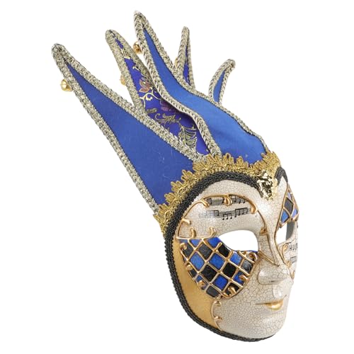 VALICLUD Venezianische Maske funkeln Masken Gesicht Sensenmann Maskerade halloween mask halloweenmaske karnevalskleidung karnevalskostüme Tanzparty-Requisite erwachsene maske p.s Blue von VALICLUD