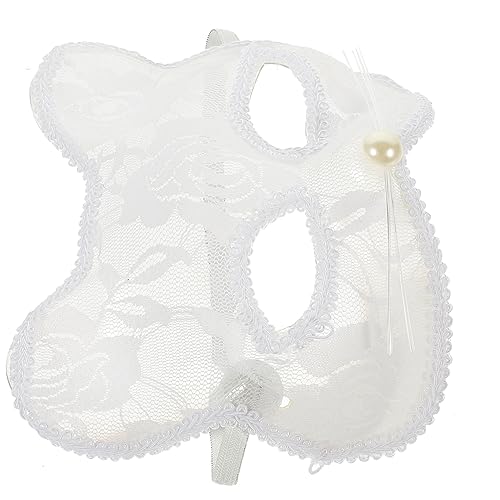 VALICLUD Weibliche Katzenmaskendekoration Maskerade Abdeckung gruselig Hälfte Gesicht halloween costume halloween kleidung tier masken Party-Masken Cosplay-Maske Plastik Weiß VALICLUD Weibliche Katzenmaskendekoration Maskerade Abdeckung gruselig Hälfte Gesicht halloween costume halloween kleidung tier masken Party-Masken Cosplay-Maske Plastik Weiß von VALICLUD