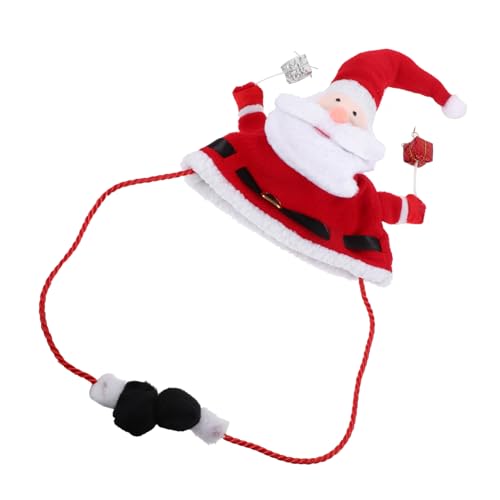 VALICLUD Weihnachtlicher Elfsmütze aus Langlebigem Vliesstoff Bequemer Leichter Weihnachts Hut als Festliche Foto Requisite für Erwachsene Bühnenauftritte und Partydekoration von VALICLUD